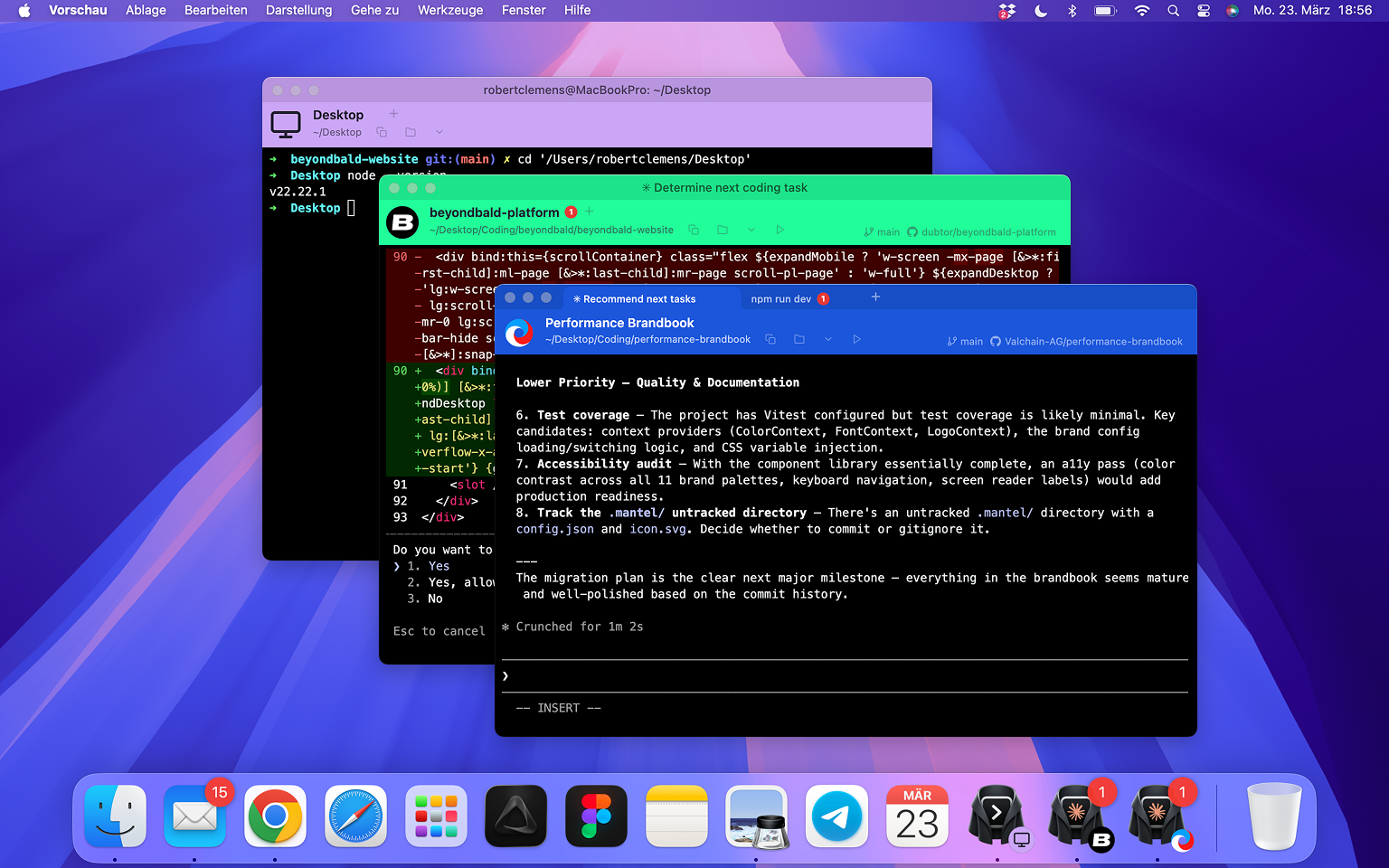 Mantel — Color-coded macOS terminal for Claude Code & AI agents